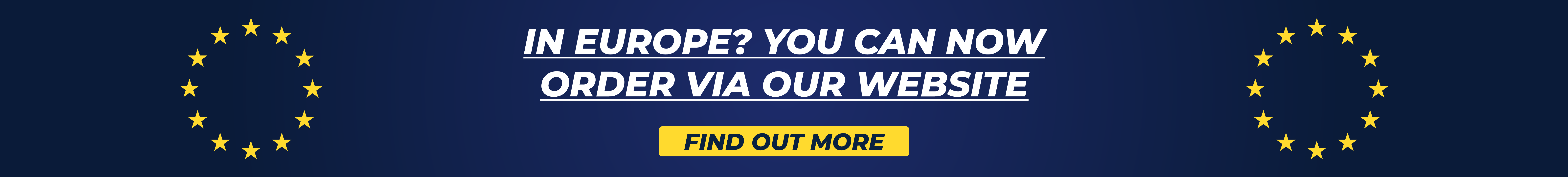 International Orders Are Back!