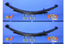Rear Leaf Spring With Fitting Kit Pair (4+3 Leaf)