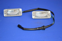 Number Plate Lamp Pair (Genuine)