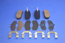 Front Brake Pads Complete With Anti Squeal Shim Kit