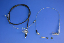 Front & Rear Handbrake Cable Complete (Right Hand Drive Only