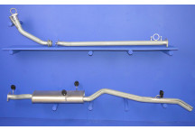 Ford Ranger Exhaust Pipe Kit Full System De-Cat 1999->2006