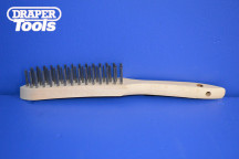 Draper 3 Row Wire Scratch Brush 290mm