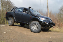 Heavy Duty Tubular Steel Side Step / Tree Sliders