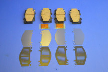 Toyota Hilux Front Brake Pads With Anti Squeal Shim Kit