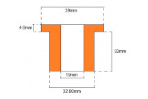 Universal Top Hat Bush (Polyurethane)