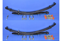 Rear Leaf Spring With Fitting Kit Pair (Light Work) 4+2 Leaf