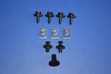 Rear Of Front Wheel Arch Inner Wing Liner Fitting Kit 1 Side