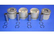 Engine Piston Set (4) STD (Without Rings) 3mm Oil Ring