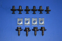 Rear Wheel Arch Inner Wing Liner Fitting Kit (1 Side)