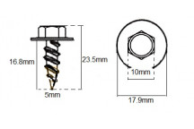 Flanged Head Self Tapping Screw