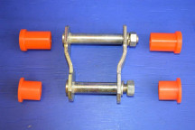Rear Leaf Spring Swinging Shackle And Bush Kit (1 Side)