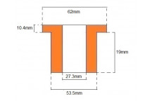 Universal Top Hat Bush (Polyurethane)