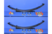 Rear Leaf Spring With Fitting Kit Pair (5+1 Leaf)