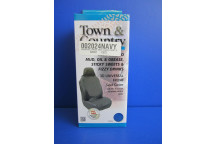 Front Universal Single Seat Cover Navy