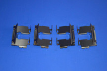 Rear Brake Pad Fitting Clips (4)