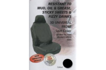 Front Universal Single Seat Cover Black