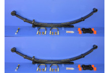 Rear Leaf Spring With Fitting Kit Pair (3+1 Leaf)