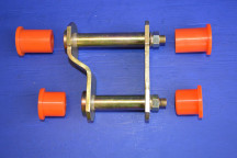 Rear Leaf Spring Swinging Shackle And Bush Kit (1 Side)