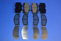 Front Brake Pads Complete With Anti Squeal Shim Kit