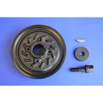 Engine Crank Pulley & Fitting Kit Twin Pulley