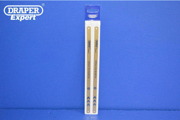 Draper Expert Bi-Metal Hacksaw Blades Pair (300mm) 24TPI
