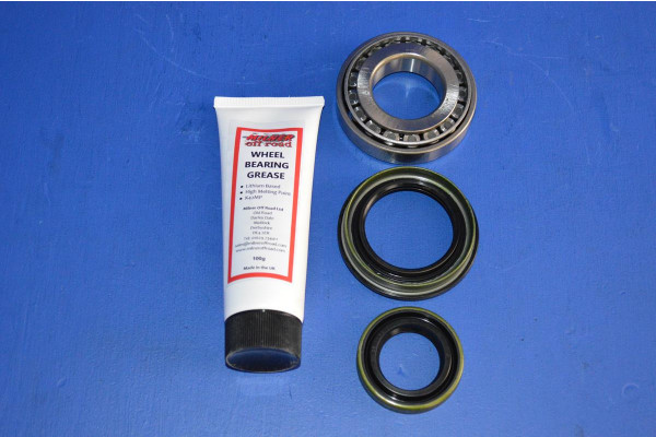 Nissan Navara Rear Wheel Bearing Kit With Grease -ABS 98->05
