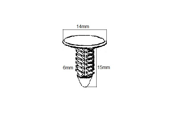 Universal Interior Fir Tree Clip