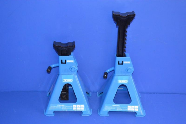 DRAPER 3 Tonne Ratcheting Axle Stands (Pair)