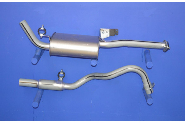 Exhaust Pipe Kit 2/3 System SWB