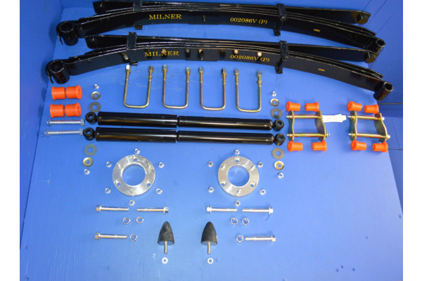 Complete 2Inch Comfort Ride Suspension Leaf Spring Lift Kit