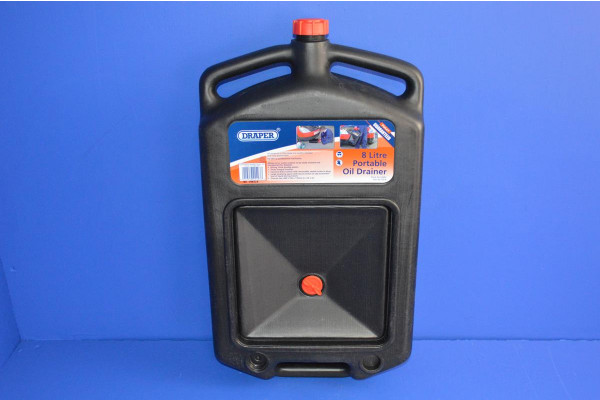 Draper 8 Litre Portable Oil / Coolant Drain Pan