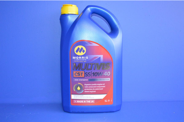 Engine Oil Morris Multivis 10W/40 5Litre (Semi Synthetic)