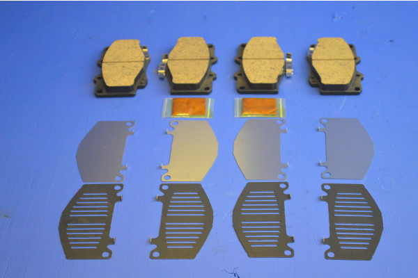 Front Brake Pads Complete With Anti Squeal Shim Kit