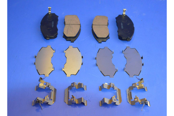 Front Brake Pads Complete With Anti Squeal Shim Kit