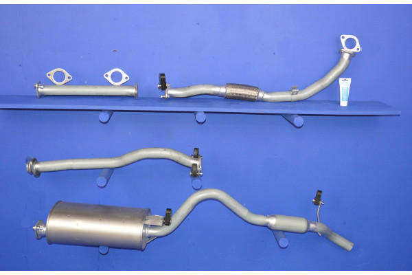 Exhaust Pipe Kit Full System (Turbo Only) Stainless Steel