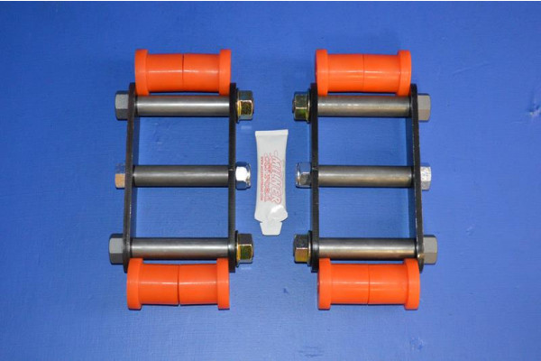 Extended Shackle Kit Front or Rear (60mm) (2)