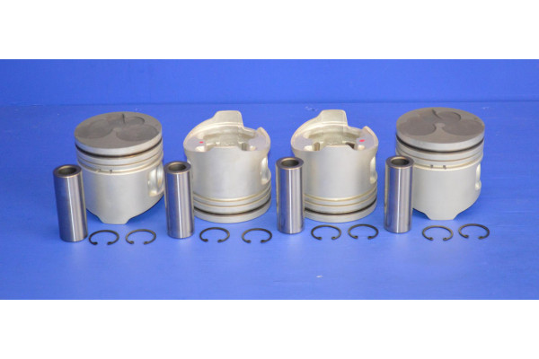 Engine Piston Single (1) STD (Without Rings) 4mm Oil Ring