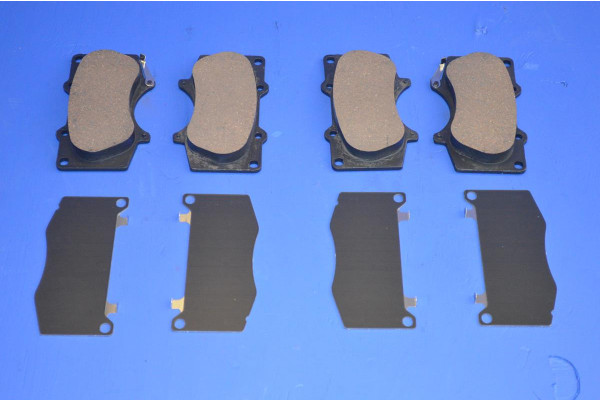 Front Brake Pads Complete With Anti Squeal Shim Kit