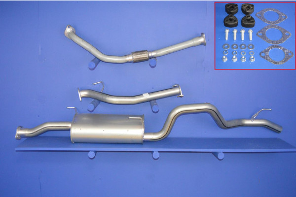 Exhaust Pipe Kit Full System (Stainless Steel)