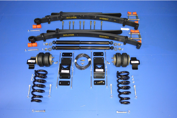 Heavy Duty Complete Suspension With Air Assistance 25mm Lift