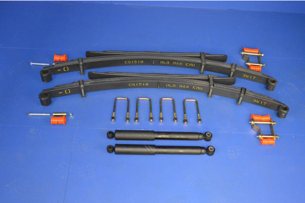 Heavy Duty Uprated Leaf Spring Kit Rear Pair (5+2 Leaf)