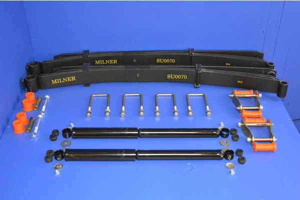Rear Comfort Leaf Spring & Shock Absorber 2Inch Lift Kit