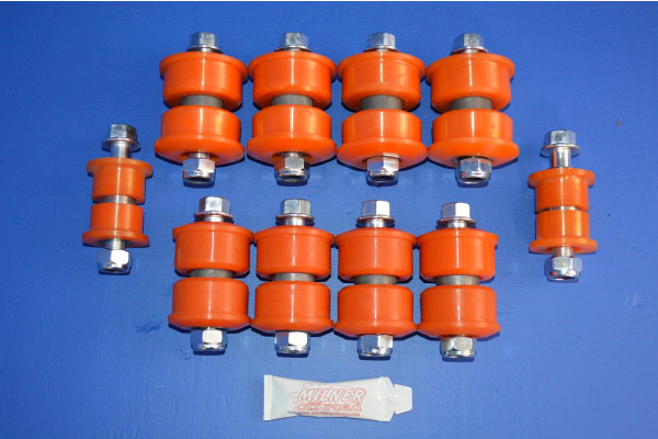 Complete Rear Axle Polyurethane Bush Kit
