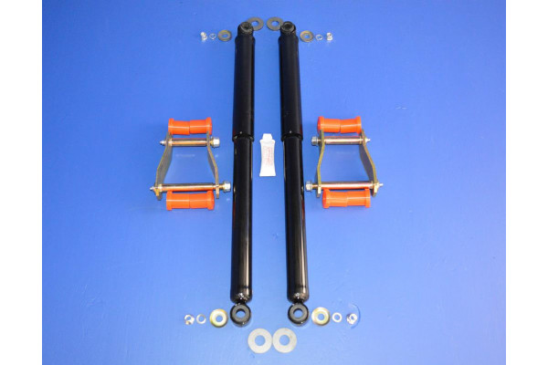 Rear Extended Shackle & Shock Absorber Lift Kit (35mm)