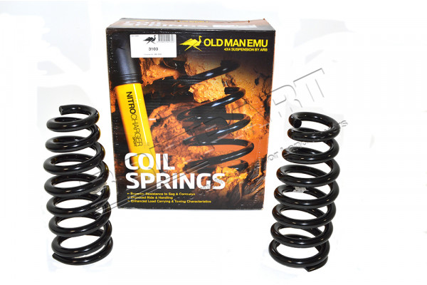 Ome Front Coil Springs (Pair) 25mm Lift