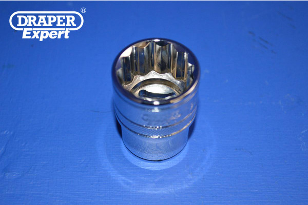 Draper 22mm Hub Nut  Drive Socket (1/2 Inch Drive)