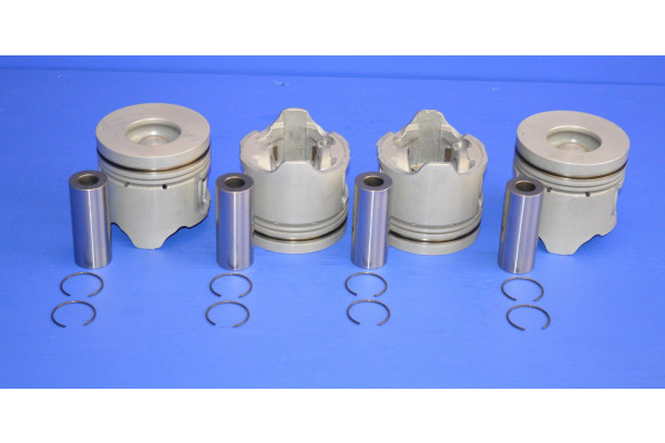 Engine Piston Set (4) STD (Without Rings)