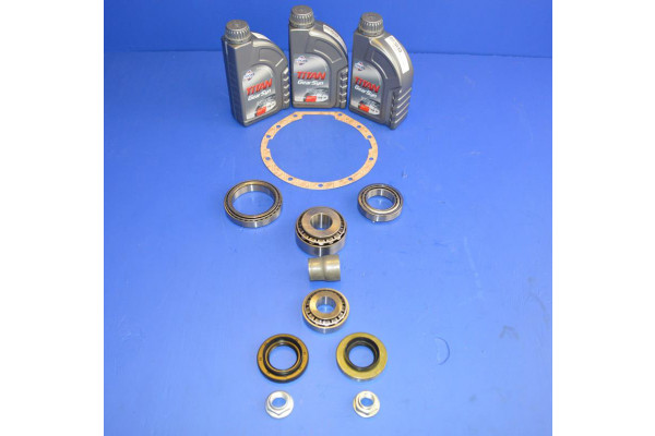 Rear Differential Bearing Overhaul Kit+Oil 3L Locking Type