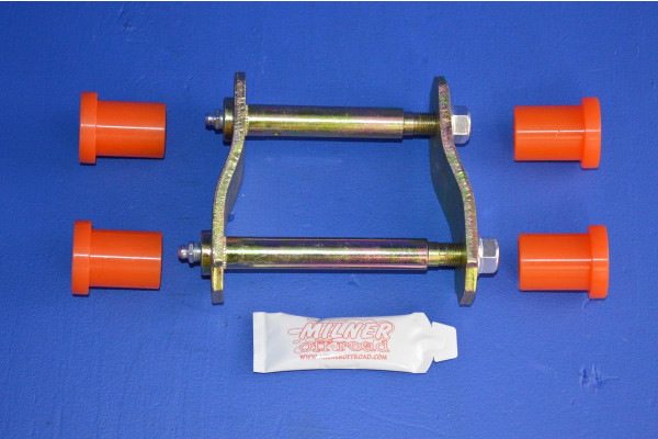 Rear Leaf Spring Swinging Shackle And Bush Kit (1 Side)
